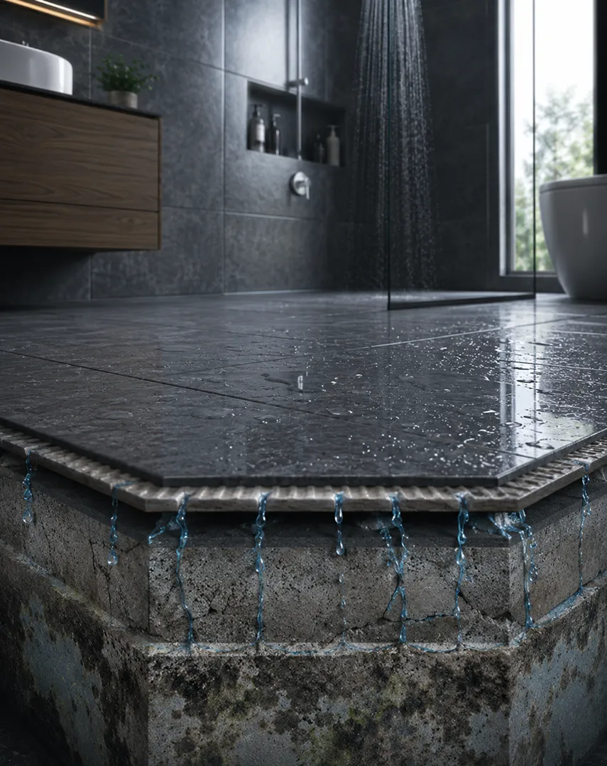 Roof waterproofing application