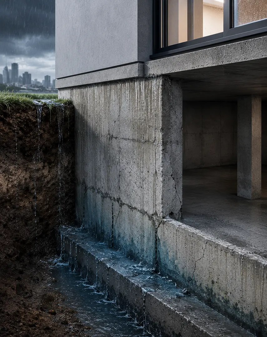 Roof waterproofing application